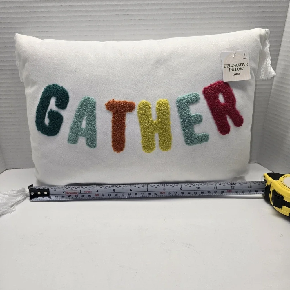GATHER White & Textured Script 10